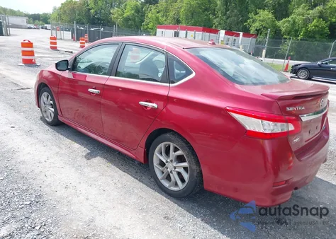 2013 Nissan Sentra Sr from USA, damaged, VIN 3N1AB7AP9DL631375